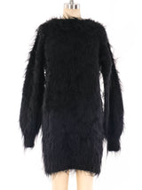 Mohair Knit Long Sleeve Dress Dress arcadeshops.com
