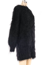 Mohair Knit Long Sleeve Dress Dress arcadeshops.com