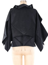 Issey Miyake Black Origami Top Top arcadeshops.com