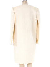 Mary McFadden Quilted 3/4 Length Jacket Jacket arcadeshops.com