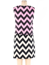 Donald Brooks Chevron Three Piece Ensemble Suit arcadeshops.com