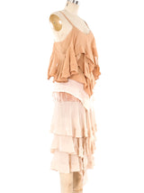 Yves Saint Laurent Tiered Chiffon Dress Dress arcadeshops.com