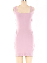 Alaia Lavender Knit Tank Dress Dress arcadeshops.com