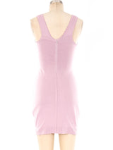 Alaia Lavender Knit Tank Dress Dress arcadeshops.com