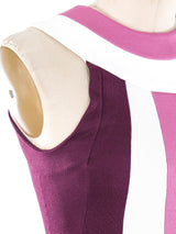 Balenciaga Colorblock Striped Jersey Dress Dress arcadeshops.com