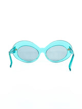 Christian Roth Translucent Rounded Cateye Sunglasses Accessory arcadeshops.com