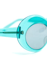 Christian Roth Translucent Rounded Cateye Sunglasses Accessory arcadeshops.com