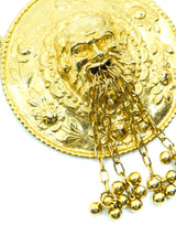 Judith Leiber Fringed Pendant Necklace Accessory arcadeshops.com