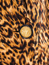 Gianni Versace Leopard Printed Blazer Dress Dress arcadeshops.com