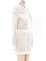 Gianni Versace Lace Ensemble Suit arcadeshops.com