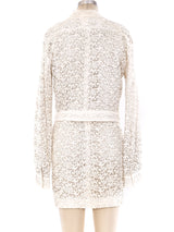 Gianni Versace Lace Ensemble Suit arcadeshops.com