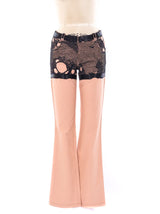 Christian Dior Bead and Lace Embellished Pants Bottom arcadeshops.com