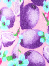 Gianni Versace Fruit Printed Terry Dress Dress arcadeshops.com