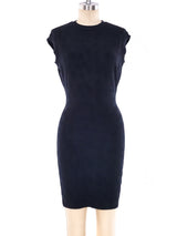 Alaia Dotted Knit Mini Dress Dress arcadeshops.com