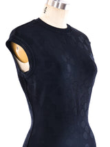 Alaia Dotted Knit Mini Dress Dress arcadeshops.com