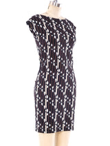 Fendi Zucca Print Mini Dress Dress arcadeshops.com