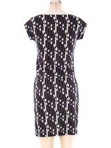 Fendi Zucca Print Mini Dress Dress arcadeshops.com