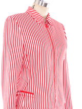 Gianni Versace Candy Striped Ensemble Suit arcadeshops.com