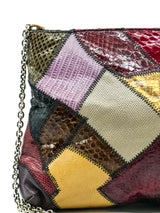 Exotic Patchwork Shoulder Bag Accessory arcadeshops.com