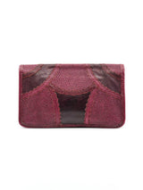 Carlos Falchi Patchwork Envelope Clutch Accessory arcadeshops.com