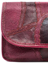 Carlos Falchi Patchwork Envelope Clutch Accessory arcadeshops.com