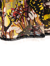 Jean Paul Gaultier Butterfly Printed Mesh Maxi Skirt Bottom arcadeshops.com