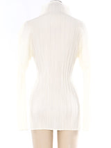 Issey Miyake Pleats Please Ivory Plisse Top Top arcadeshops.com