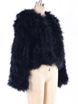 Marabou Feather Jacket Jacket arcadeshops.com