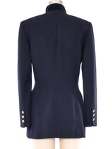 Claude Montana Velvet Trimmed Jacket Jacket arcadeshops.com