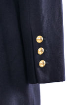 Claude Montana Velvet Trimmed Jacket Jacket arcadeshops.com