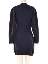 Alaia Snap Front Sweater Dress Dress arcadeshops.com