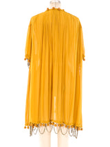 UNDERCOVER Pom Pom Embellished Chiffon Jacket Jacket arcadeshops.com