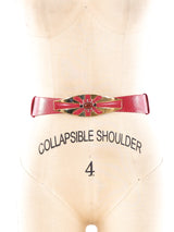 Judith Leiber Lizard Skin Belt Accessory arcadeshops.com