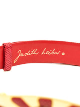Judith Leiber Lizard Skin Belt Accessory arcadeshops.com
