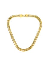 Double Curb Link Chain Necklace Accessory arcadeshops.com