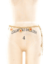 Roberta di Camerino Logo Chain Belt Accessory arcadeshops.com