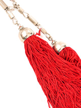 Tassel Embellished Chain Belt Accessory arcadeshops.com