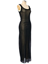 Jean Paul Gaultier Mesh Tank Dress Dress arcadeshops.com