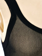 Jean Paul Gaultier Mesh Tank Dress Dress arcadeshops.com