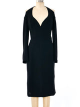 Thierry Mugler Open Shoulder Dress Dress arcadeshops.com