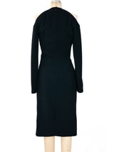 Thierry Mugler Open Shoulder Dress Dress arcadeshops.com