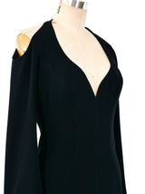 Thierry Mugler Open Shoulder Dress Dress arcadeshops.com