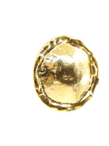 Hammered Dome Earrings Accessory arcadeshops.com