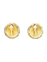 Hammered Dome Earrings Accessory arcadeshops.com