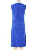 1960's Colorblock Sleeveless Shift Dress Dress arcadeshops.com