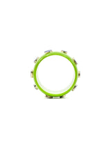 Lapis Studded Green Resin Bangle Accessory arcadeshops.com