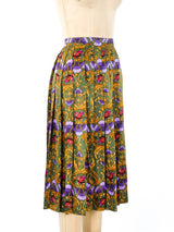 Hermes Pleated Silk Skirt Bottom arcadeshops.com