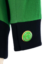 Gianni Versace Kelly Green Jacket Jacket arcadeshops.com