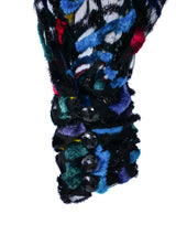 Nina Ricci Metallic Rainbow Burnout Top Top arcadeshops.com