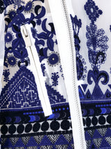 Sacai Embroidered Mesh Bomber Jacket Jacket arcadeshops.com